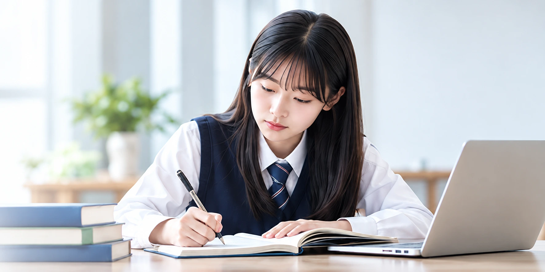 공부하는 학생